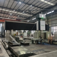 Centre d'usinage de type raboteuse CNC FANUC Dawei DZ14062 de Taïwan pour le travail de formage des métaux, robuste et de haute précision