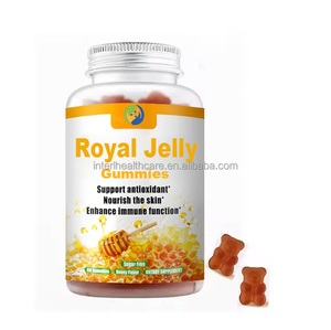 Extrait de gelée royale Ausreson OEM Gummy Prix 1000mg Compléments alimentaires Gummies de gelée royale en vrac à base de plantes - Product Image 4