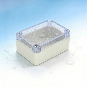 EBM Waterproof Dustproof IP65 ABS <b>Plastic</b> Junction Box Universal Electric Project <b>Enclosure</b> Pale Gray 100x68x50mm - Product Image 1