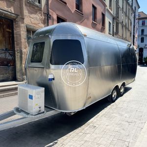 Concession de camion de restauration rapide OEM Pizza remorque conteneur cuisine mobile Burger van traiteur remorque alimentaire avec barbecue - Product Image 3