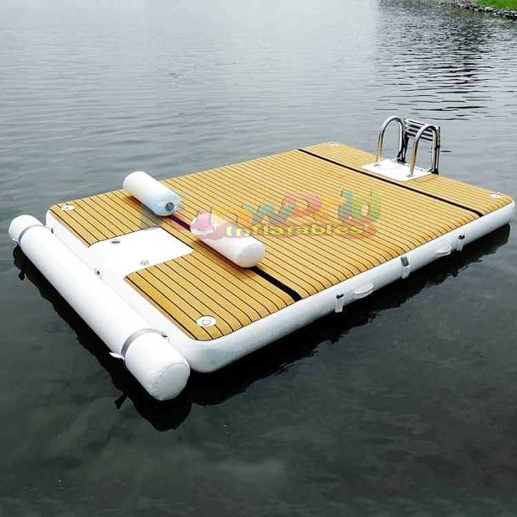 Playground Swimming Pool Isla Flotante Inflable