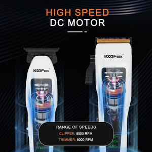 Máquina <span class=keywords><strong>de</strong></span> <span class=keywords><strong>Cortar</strong></span> Pelo KooFex KF-A03 Pro <span class=keywords><strong>para</strong></span> Barbería, Motor <span class=keywords><strong>de</strong></span> CC <span class=keywords><strong>de</strong></span> Alta Velocidad, Recortadora y Afeitadora <span class=keywords><strong>de</strong></span> Lámina Combinadas <span class=keywords><strong>para</strong></span> Hombres - Product Image 2