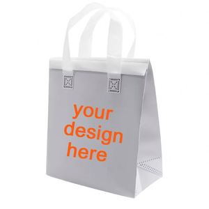 Waterproof Portable Custom Logo Disposable Non-Woven Cooler Bag Thermal Insulated Cooler Bag for Food Beverage Delivery Takeaway - Product Image 5