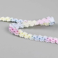 Bande élastique décorative colorée pour sous-vêtements, sangle en nylon extensible pour la confection de textiles de maison DIY