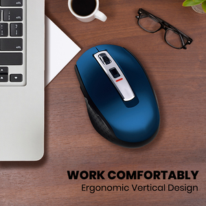 Keylife 3 milyon kez optik 6D fare Souris Sans Fil fareler OEM özel fare şarj edilebilir BT 2.4 Ghz kablosuz fare - Product Image 4