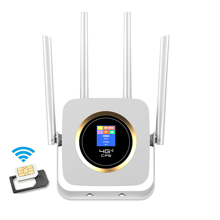 4G LTE CPE נעילת WIFI נתב תמיכה להתחבר חיצוני אנטנות עם כרטיס ה-sim חריץ LAN יציאת משרד רשת