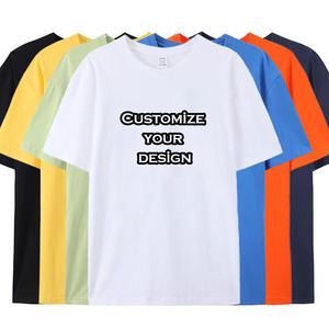 New Wholesale 100% Cotton O-Neck T-Shirt Custom Printed Logo Casual Short Sleeve Style Plain White Black for Men Blank T-Shirt - Product Image 2