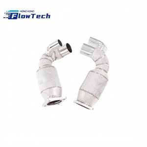 ท่อไอเสียสมรรถนะสูงสำหรับ Porsche 911 991.2 Carrera 3.0T T304 สแตนเลสสตีล พร้อมแผ่นกันความร้อน Eur 5 200 เซลล์ - Product Image 3