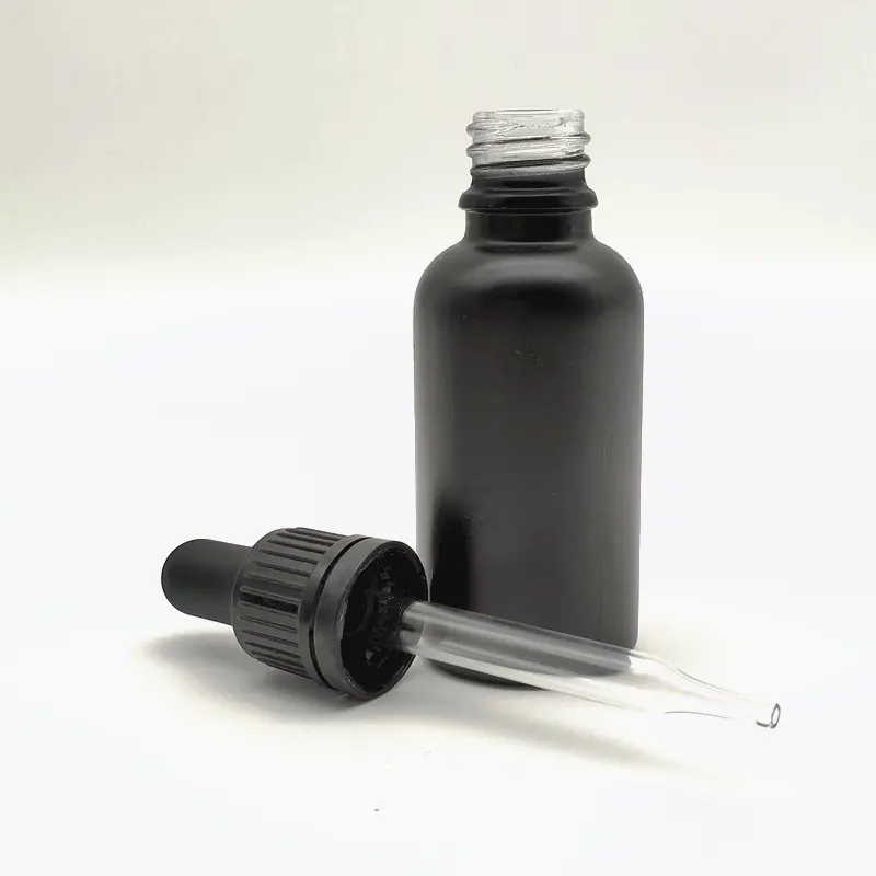 5ml 10ml 20ml 30ml 50ml 100ml confezione di cosmetici contagocce bottiglia di vetro di olio essenziale