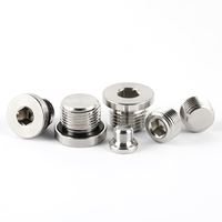 Prix d'usine JINZHIZE Bouchons de vidange hexagonaux à douille PT NPT, bouchons de tuyau à vis, finition brute, attaches étanches