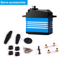 Servomoteur numérique sans noyau étanche CYS W0380 HV à engrenages métalliques, couple élevé 42 kg.cm pour pièces d'avion RC