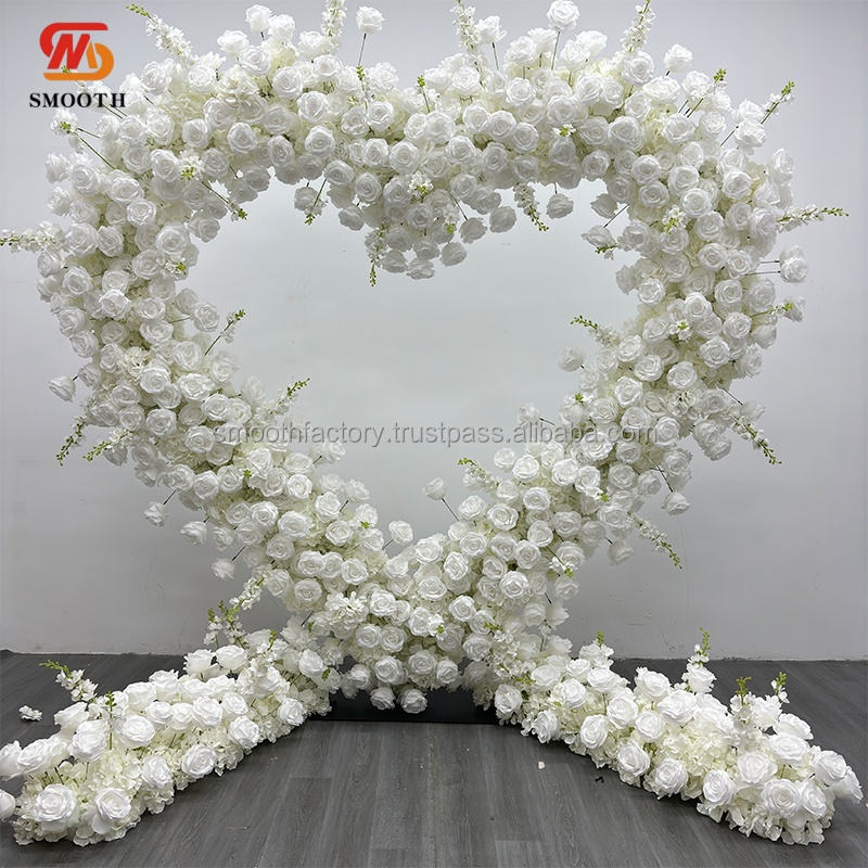 หัวใจสีขาว + ขาตั้ง