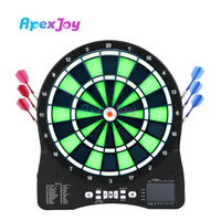 Cible de fléchettes électronique LED série DartGlow 1, 13,5 pouces, sûre, écologique, personnalisable, machine de jeu de divertissement – Fabricant