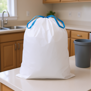 Sacchetti per Rifiuti EarthX da 13 Galloni in LDPE Resistente con Cordoncino per Uso Domestico e in Cucina - Product Image 2