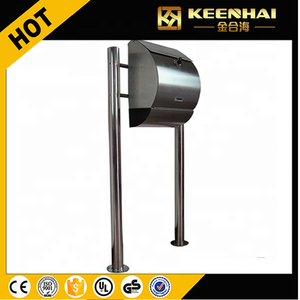 Boîte <span class=keywords><strong>aux</strong></span> <span class=keywords><strong>lettres</strong></span> debout en acier inoxydable pour jardin extérieur Boîte <span class=keywords><strong>aux</strong></span> <span class=keywords><strong>lettres</strong></span> résidentielle avec serrure - Product Image 3