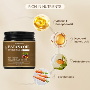 Rafine edilmemiş % 100% saf organik Honduras ham Batana yağı saç büyüme için kalın ve güçlü doğal soğuk preslenmiş kafa derisi bakım yağı balsamı - Product Image 4