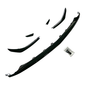 Lames de pare-brise avant Mercedes-Benz GLA-Class X247 en plastique ABS, déflecteurs de pare-chocs sportifs 2020+ - Product Image 2