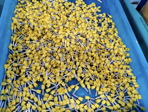 Borne pressée à froid isolée de type E E0510 E7508 E1006 E4012 connecteurs de virole de dentelle de fil borne de <span class=keywords><strong>manchon</strong></span> d'extrémité de câble - Product Image 6