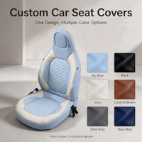 Nouvelles housses de siège auto de luxe sur mesure en cuir Nappa haut de gamme pour Mercedes Smart, ajustement précis, amovibles, amélioration de la sellerie automobile