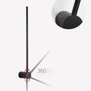 Tối giản hình dạng thanh nhôm Đèn tường vàng sang trọng trang trí nội thất sconces ánh sáng phòng ngủ khách sạn Bắc Âu hiện đại sang trọng dẫn đèn tường - Product Image 4