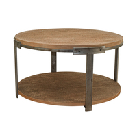 Mesa de té de Madera rústica, Centro de salón, mesas de Centro de madera y hierro, soporte de Tv y juego de mesa de Centro, muebles perfectos