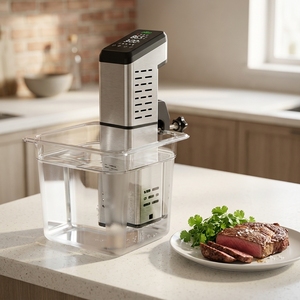 Cocedor Sous Vide Profesional de Calidad Michelin, Acero Inoxidable IPX7, <span class=keywords><strong>Recetas</strong></span> Integradas, 1400-2000W - Product Image 1
