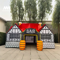 Tente de bar gonflable d'extérieur pour fêtes, dôme en PVC portable pour jardin, avec souffleur et kit de réparation, couleur personnalisable