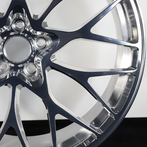 Rines Monobloque Forjados de Aleación Plateados de 17, 18, 19 y 20 Pulgadas, 5x114.3, Rines Personalizados para <span class=keywords><strong>Chevy</strong></span>, Mustang, BMW, Mercedes, Audi, Porsche - Product Image 4