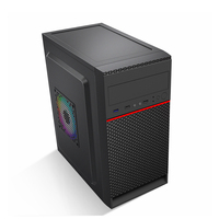 Casing komputer PC mikro Atx kantor kabinet pc