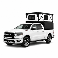 Camper pour pick-up tout-terrain en aluminium, personnalisable, élargi et allongé, à prix abordable, pour le camping et les voyages en 4x4