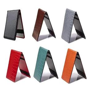 Funda para Tarjeta de Puntuación de Golf y Libreta de Yardas Personalizada, Multicolor, Piel Sintética de Primera Calidad, Piel de Cocodrilo, Portátil, Impermeable y Duradera - Product Image 2