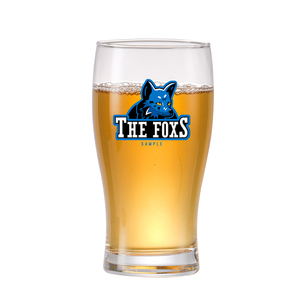 Venta al por mayor de China Venta caliente Home Bar Hotel <span class=keywords><strong>Pilsener</strong></span> Forma con logotipo personalizado Soplando Cerveza Vasos de vidrio para cerveza - Product Image 1