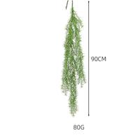 Feuilles Artificielles Haut de Gamme Vertes Luxe Mur Végétal Résistant aux UV Vente en Gros Écologique Toucher Naturel Mini Plantes Décoratives pour la Maison