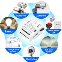 Interrupteur intelligent Wifi ZP, télécommande sans fil RF 433 MHz, interrupteur AC DC 12V 24V 48V, module de relais 2 canaux, minuterie, 10A, compatible Alexa et Google Home