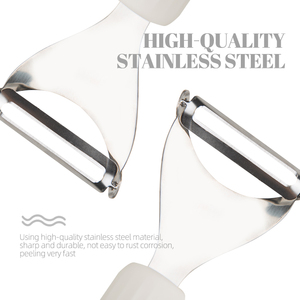 Outil <span class=keywords><strong>de</strong></span> cuisine professionnel, éplucheur <span class=keywords><strong>de</strong></span> légumes anti-rouille, éplucheur manuel portable multifonctionnel en ABS et acier inoxydable, éplucheur <span class=keywords><strong>de</strong></span> fruits et <span class=keywords><strong>de</strong></span> pommes <span class=keywords><strong>de</strong></span> terre - Product Image 4