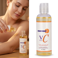 Aceite Corporal Iluminador con Extracto de Argán y Ricino para Todo Tipo de Piel, con Aceite Esencial Orgánico Natural para Mujeres