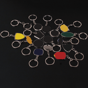 พวงกุญแจคาราบิเนอร์สำหรับรถยนต์พวงกุญแจโลหะสังกะสีเคลือบหลากสีสำหรับส่งเสริมการขายโลโก้ - Product Image 1
