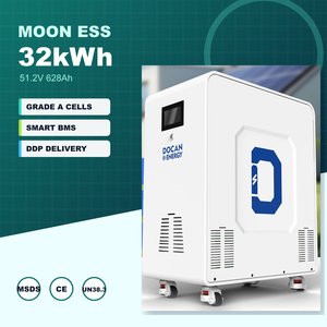Batería LiFePO4 de 32 kWh y 51.2 V 628 Ah para sistema de almacenamiento de energía doméstico, con envío DDP desde Alemania (libre de impuestos en la UE), batería de almacenamiento solar de 10 kW. - Product Image 1
