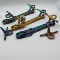 QP-002 Quad Rouleau Série 7 Patinette Aluminium Plaque Châssis