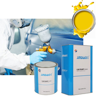 Peinture automobile acrylique liquide 1K métallisée pour rénovation, 2K vernis transparent, résistante aux rayures