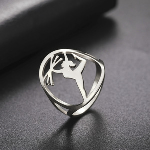 Bagues <span class=keywords><strong>de</strong></span> gymnastique rythmique tendance 2025 pour femmes et filles – Idéales pour spectacles artistiques, anniversaires, festivals et cadeaux <span class=keywords><strong>de</strong></span> bijoux - Product Image 2