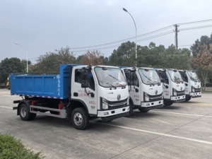 Camion benne léger DONGFENG 4x2, mini-benne de 5 à 10 tonnes pour le transport de déchets de construction urbaine - Product Image 3