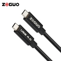 Cable de carga rápida USB tipo C a tipo C 100, 4,0 W, 5A, alta calidad de fábrica, para Macbook, tableta, PC y teléfono