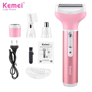 Kemei-Épilateur électrique 4 en 1 pour femme, épilateur pour femme, vente en gros, KEMEI, KM 6637 - Product Image 3