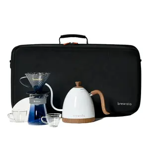 Brewista portable travel V 60 coffee set camping travel coffee set bag for coffee and tea