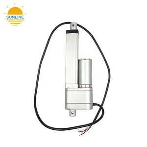 24V actionneur Linéaire Électrique pour lit réglable de Force De Charge 850N Vitesse 13 mm/s Course 100mm IP54/IP65