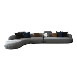 Italienisches modernes Stoffs ofa einzigartiges Design Wohnzimmer möbel Schnitt Hotel Lobby Sofa