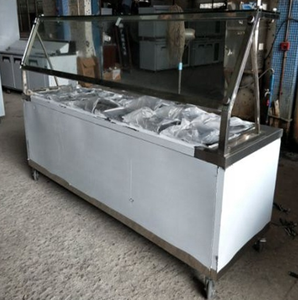 Equipo de Cocina para Restaurantes, Equipo de Buffet, Baño María Eléctrico, Calentador de Alimentos con Exhibidor para Catering - Product Image 1