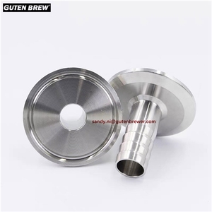 304 baja tahan karat 1.5 ''TC 10mm Barb/aksesoris pembuatan bir rumah/tri-clover fitting