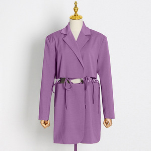 <span class=keywords><strong>Blazer</strong></span> e cappotti taglie <span class=keywords><strong>Plus</strong></span> <span class=keywords><strong>Size</strong></span> con stringhe da donna 2023 nuovo Designer di moda 4272 - Product Image 4